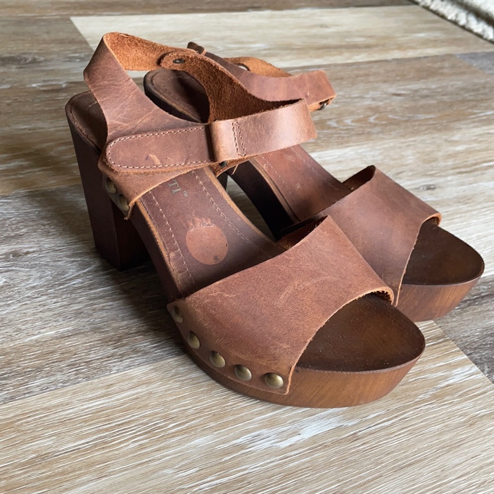 💯✨Italian Leather Clog Sandal